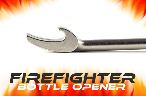 Halligan Bottle Opener front view, rugged performer ready for crowd-pleasing beverages