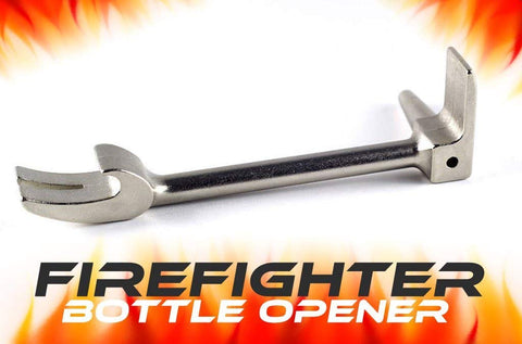 Halligan Bottle Opener original nickel, durable one-piece design for reliable bar use