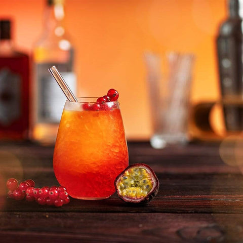 HALM glass straw ready for dishwasher-safe cleaning and everyday use