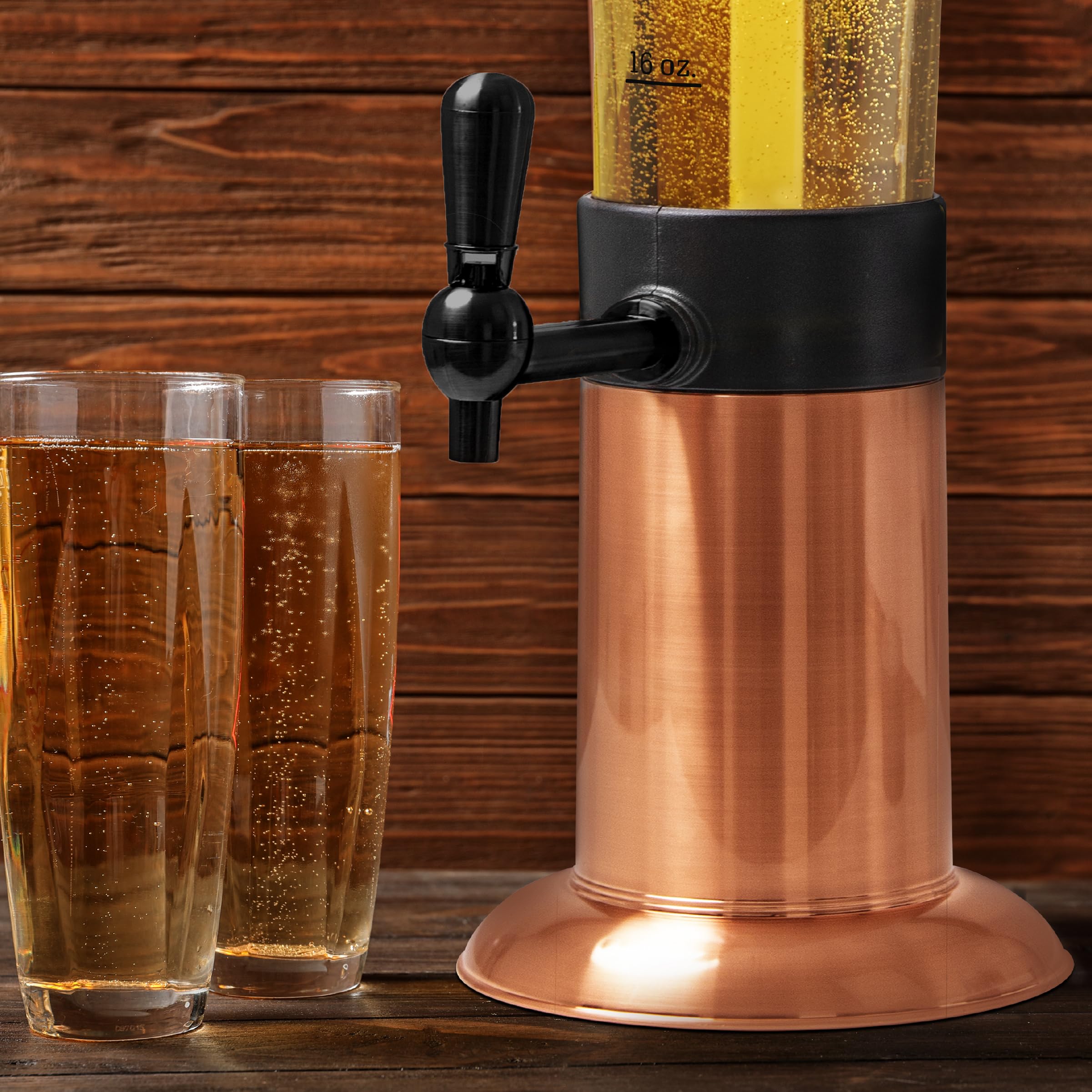 Gameday tailgate setup featuring the Hammer + Axe Beverage Dispenser