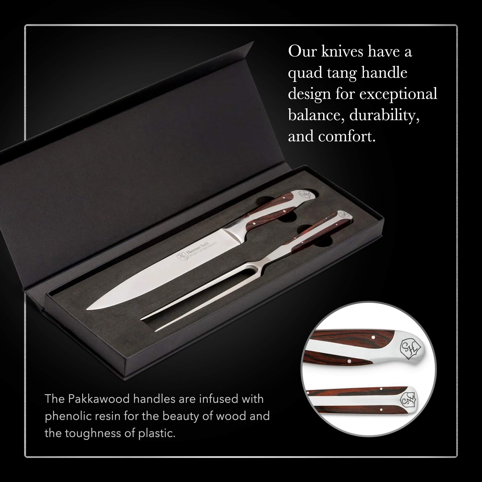 Hammer Stahl edge precision laser-cut blade for consistently sharp performance