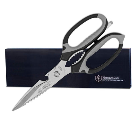Hammer Stahl kitchen shears multi-purpose for meat, poultry, and herb prep