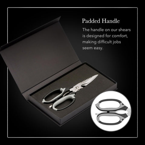 Hammer Stahl kitchen shears stainless steel build resists rust and wear