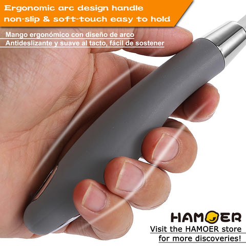 HAMOER channel knife citrus zest for elegant ribbon garnishes
