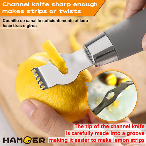 HAMOER cheese grater ginger slicer for quick flavor boosts