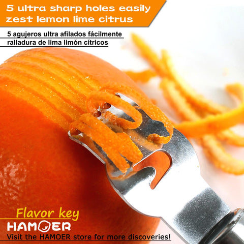 HAMOER kitchen-aid compatible zester for versatile prep