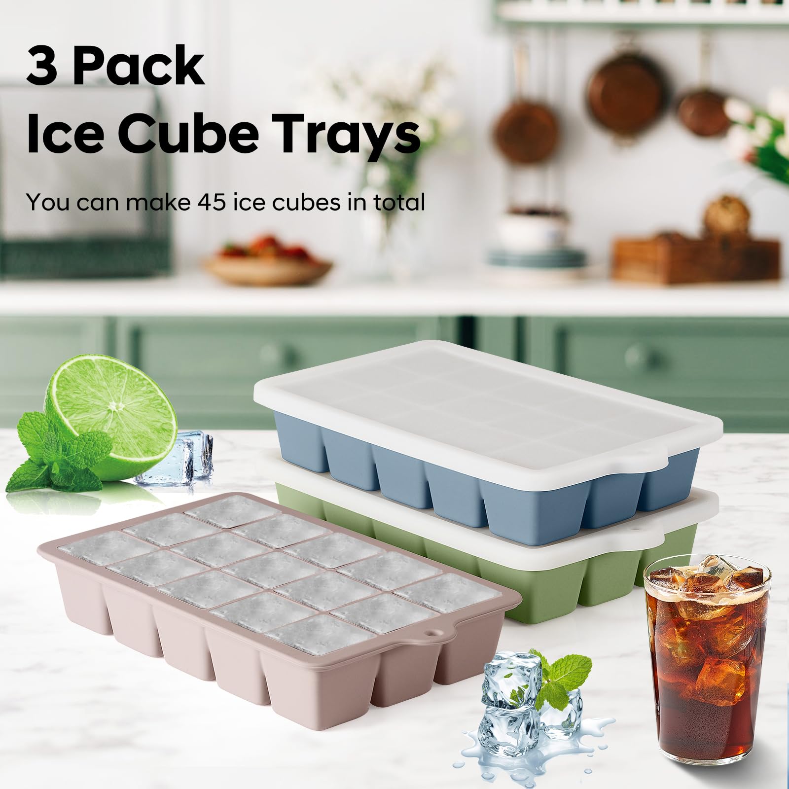 HANCELANT baby-food tray freezes pureed treats for gentle feeding.
