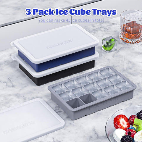 HANCELANT 1.3-inch ice cubes for portions and beverages
