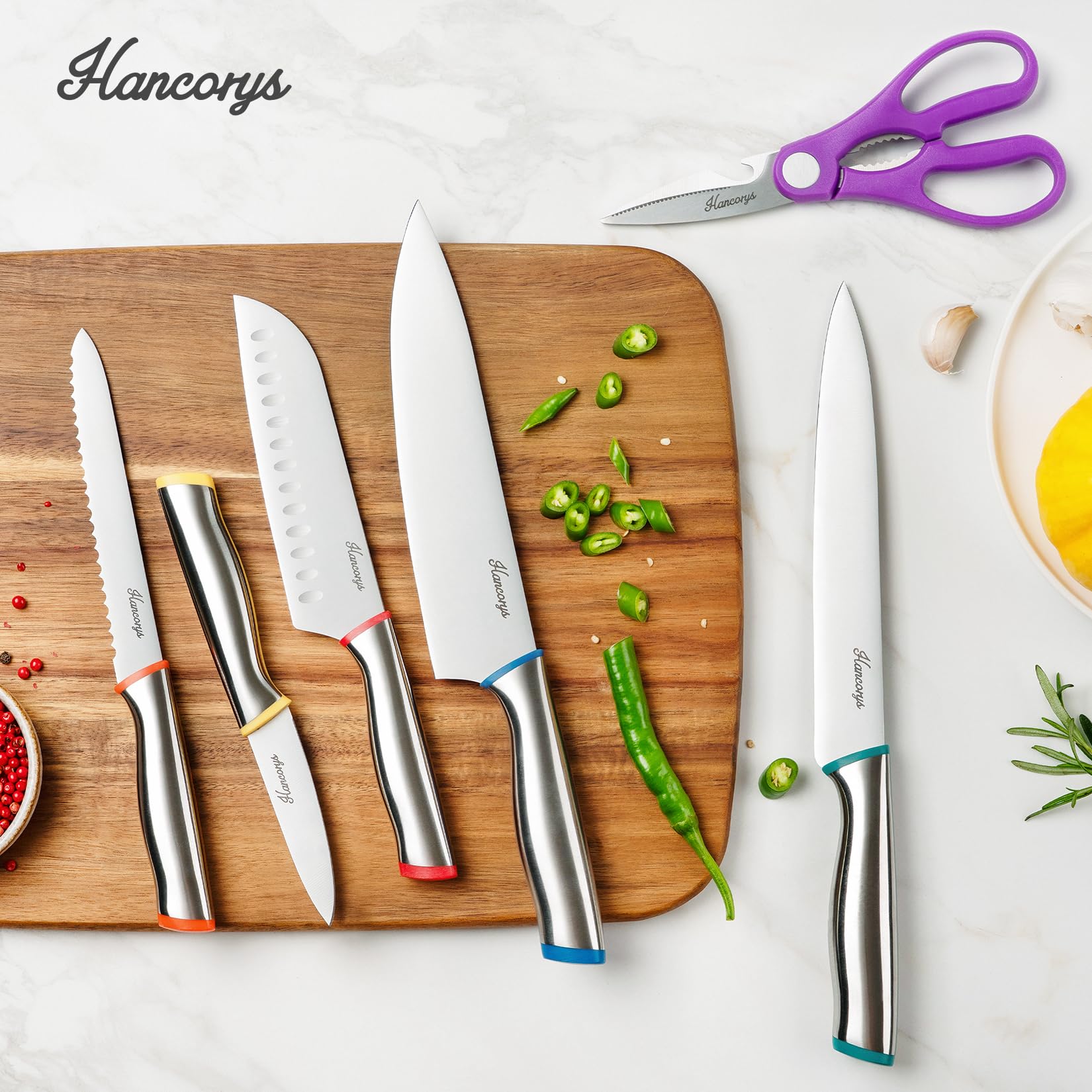Hancorys knife set overview highlights professional performance for everyday kitchen tasks