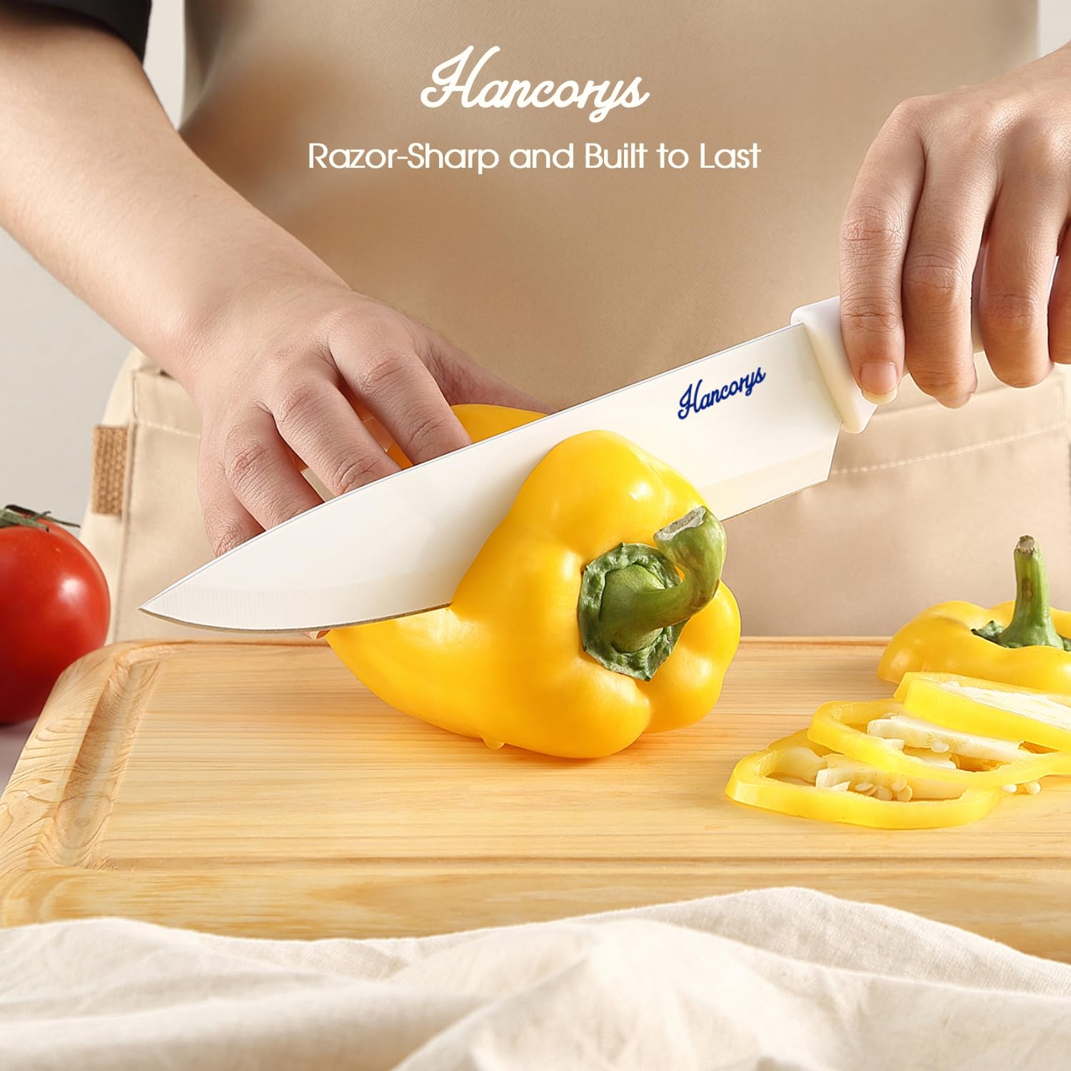 Hancorys 5-inch Santoku knife for versatile chopping