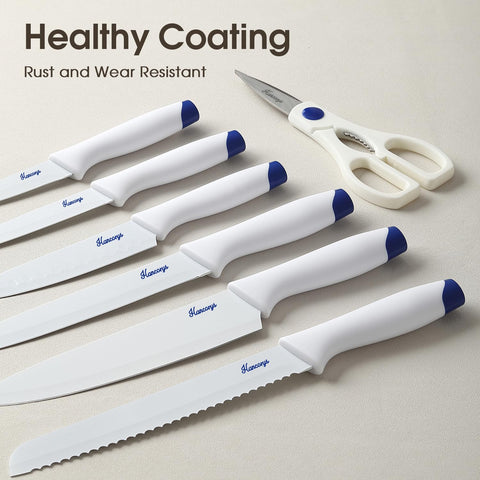 Hancorys 8-inch slicing knife enables clean, even slices