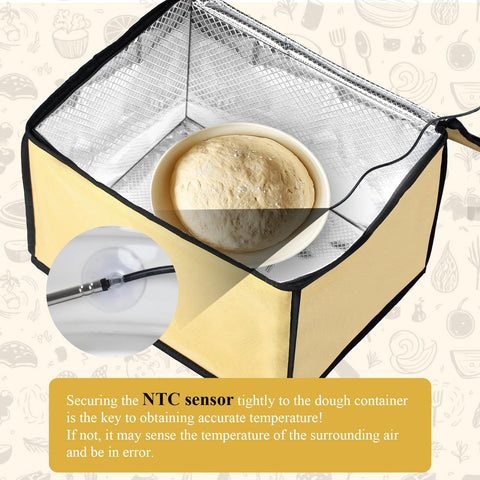 Handbanary bread-proofing-box folded storage showcases portable kitchen companion.
