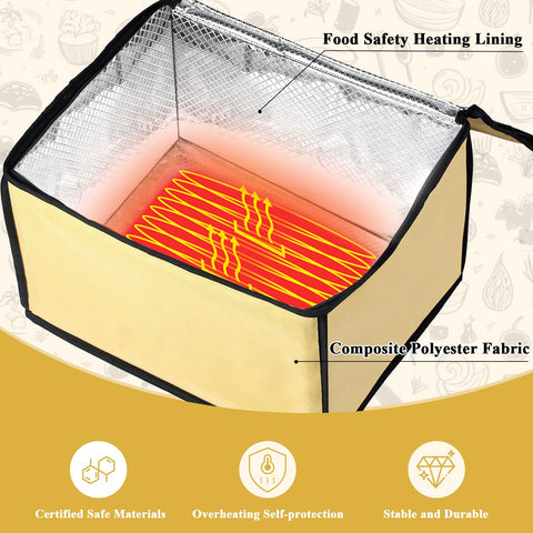 Handbanary bread-proofing-box NTC sensor highlights temperature monitoring during proofing.