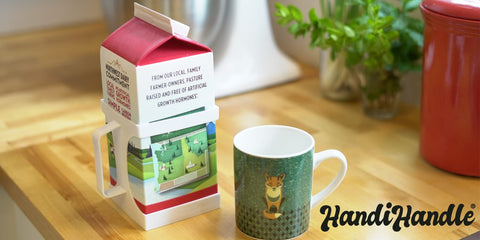 HandiHandle barista cart organization supports efficient beverage prep.