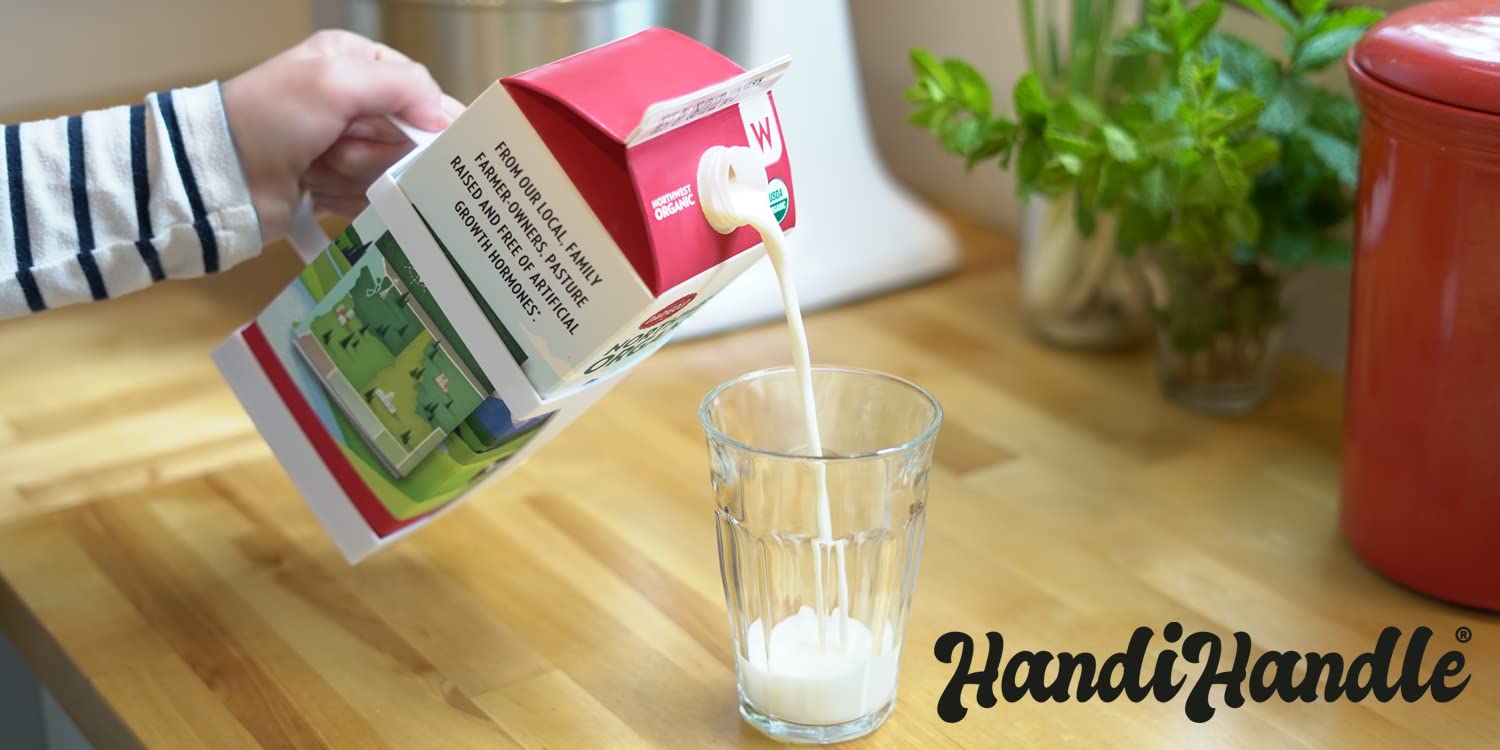 HandiHandle cafe workstation demonstrates quick, steady access to beverages.