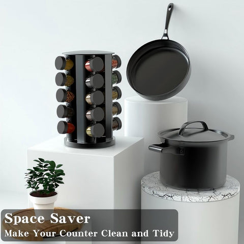 Handisen 20-glass jar set with clear, lead-free jars.