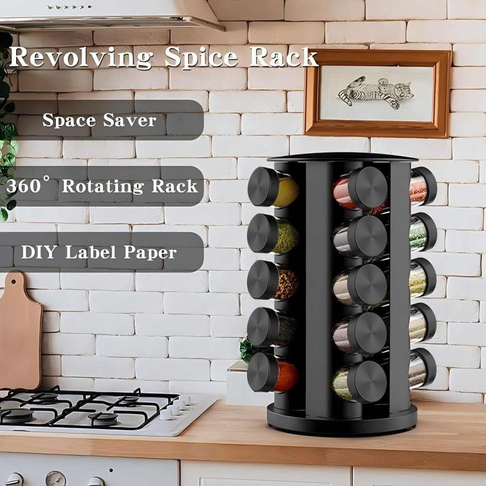 Handisen 360° spin enables quick jar reach.