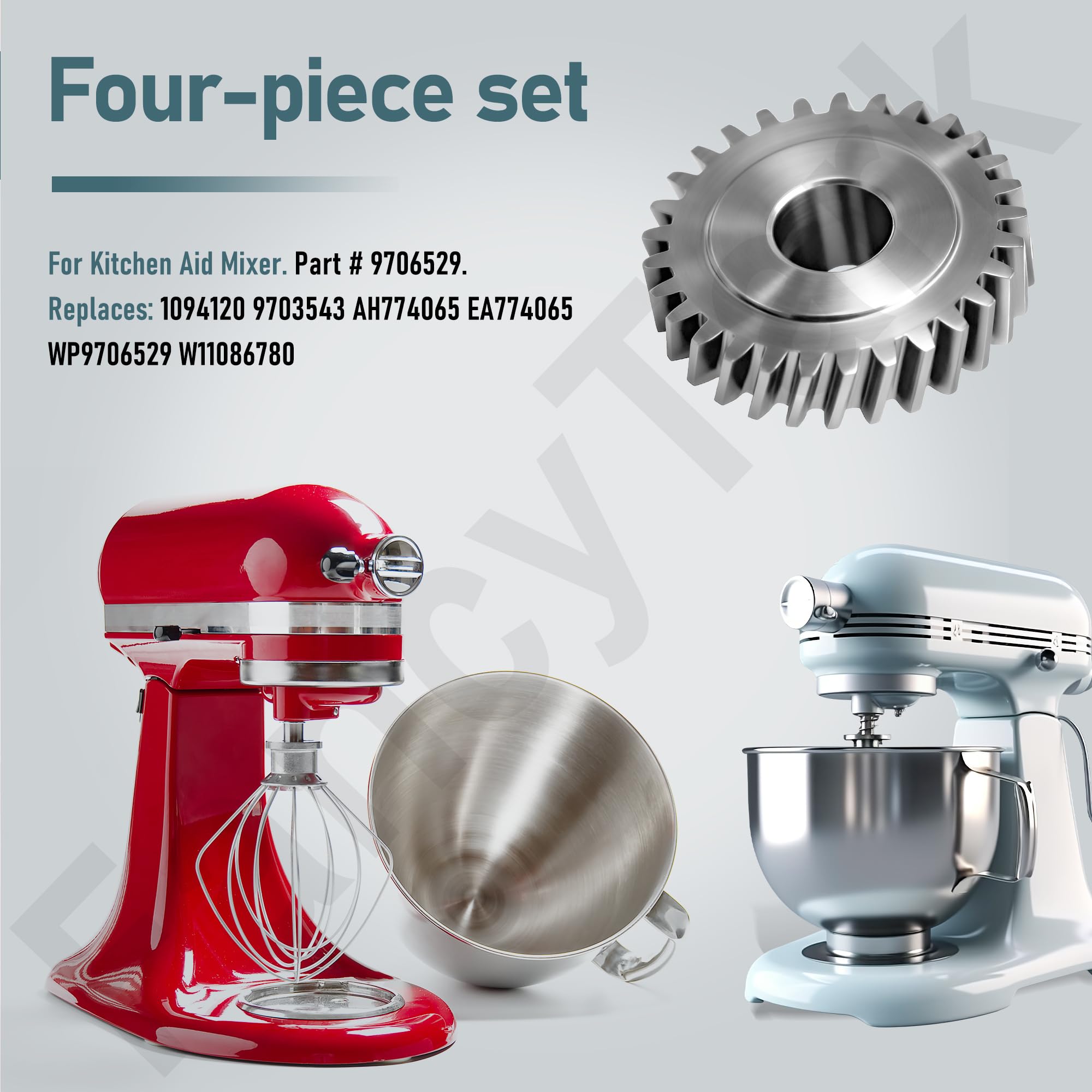 HandyTek mixer maintenance kit for regreasing and upkeep