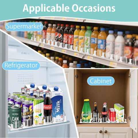 Hanmir easy-install wipe-clean surface saves time on fridge organization.