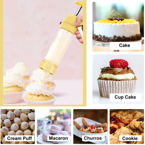 Hanmsen cookie press for festive holiday baking and family fun