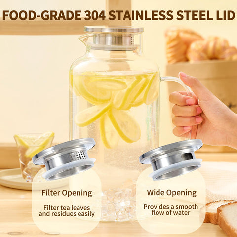 Hannadepot anti drip spout reduces spills during serving