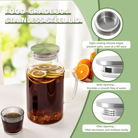 Hannadepot anti drip spout keeps surfaces clean during service.