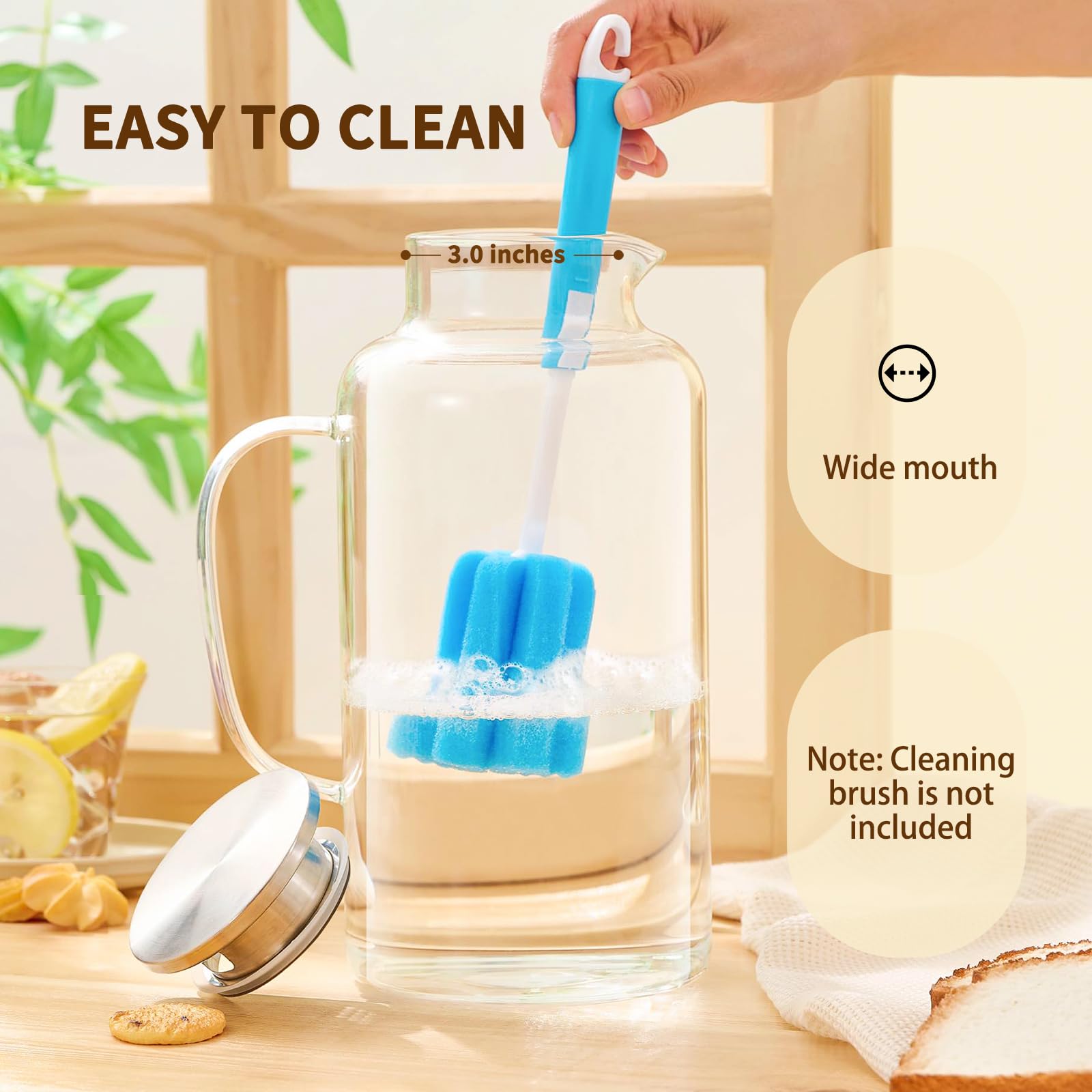 Hannadepot ergonomic handle designed for comfort