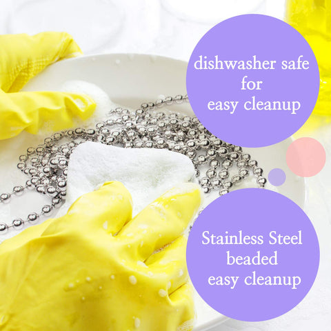 HANNAH'S BAKING odorless stainless steel weights prevent unwanted aromas from affecting fillings