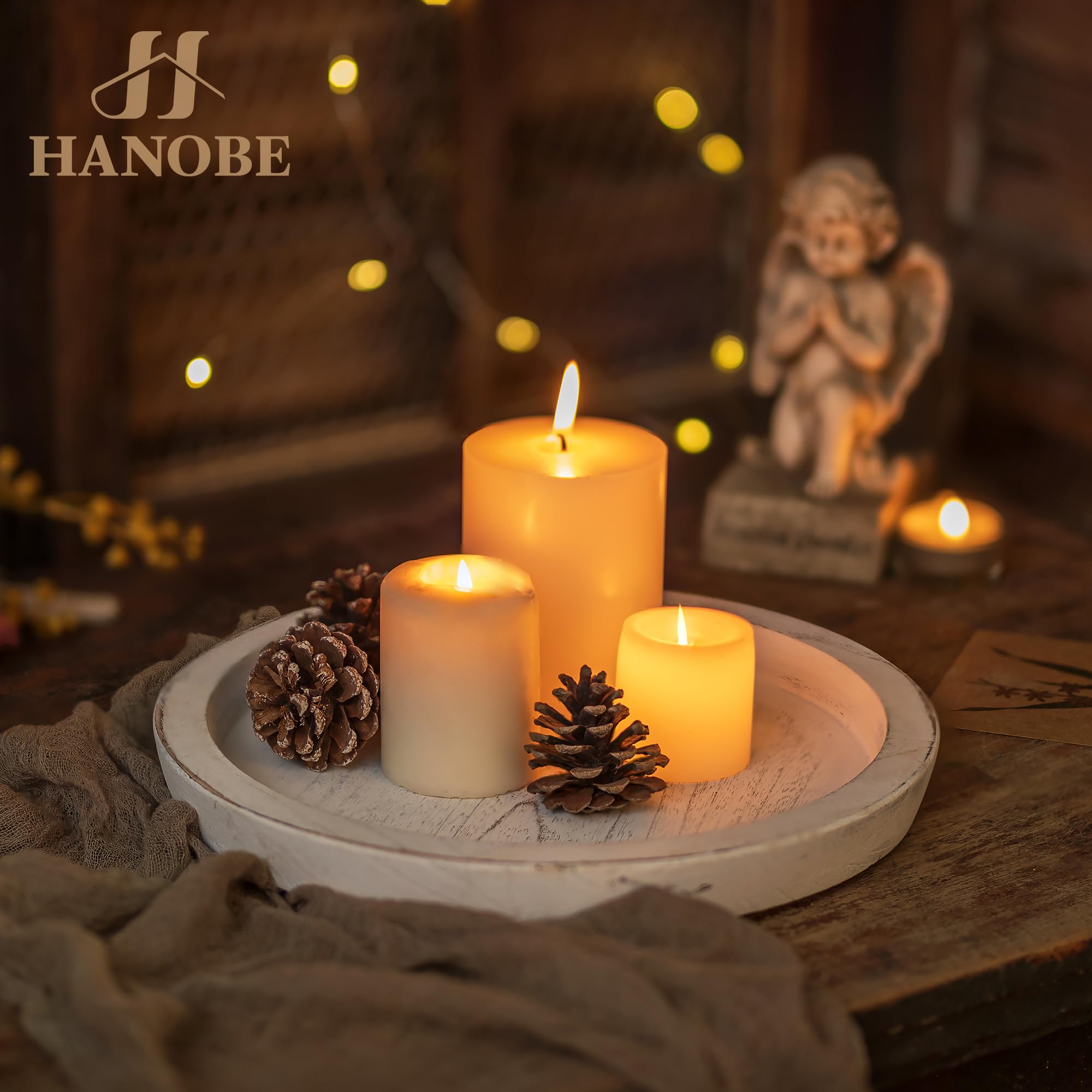 Hanobe coffee table serving tray ideal for breakfast in bed setups