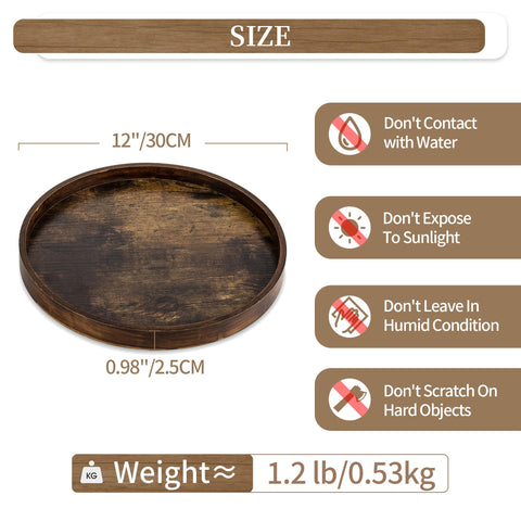 Hanobe tray on ottoman helps store remotes and small items neatly.