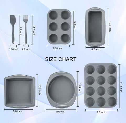 Hansanti square cake pan, versatile for layered desserts.