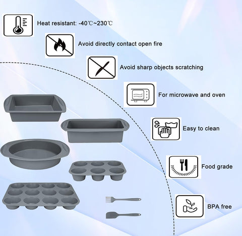Hansanti toast pan with even edges for perfect slices.