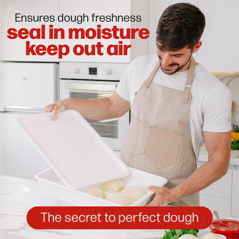 Hans Grill fridge-ready dough trays help keep ingredients organized
