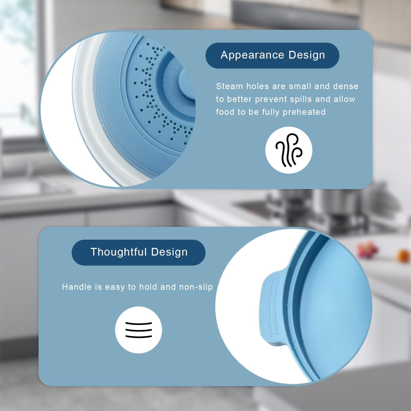 HANTUSWUS easy-grip handles stay cool during use.