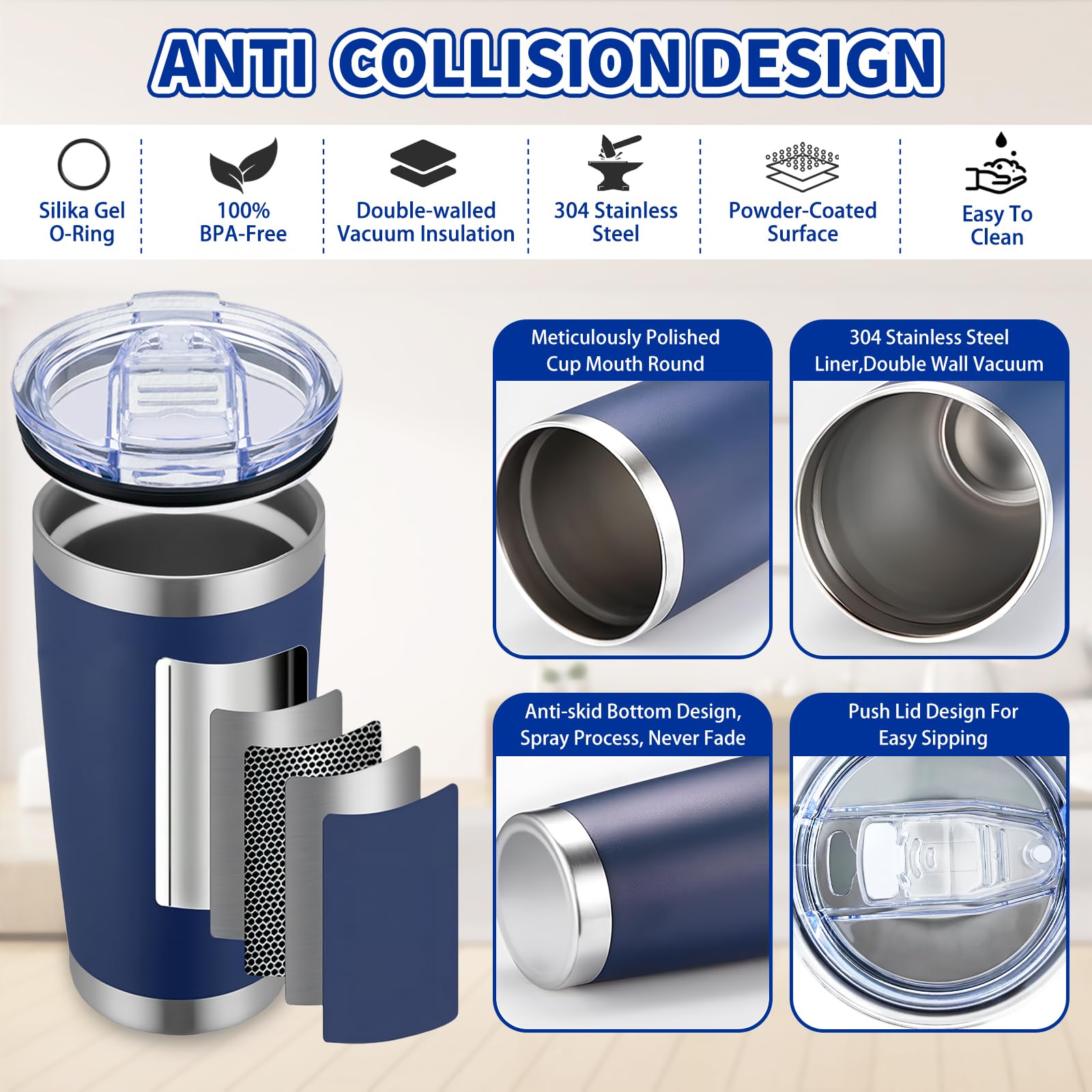 HAOLI powder-coated finish provides durable grip for daily use.