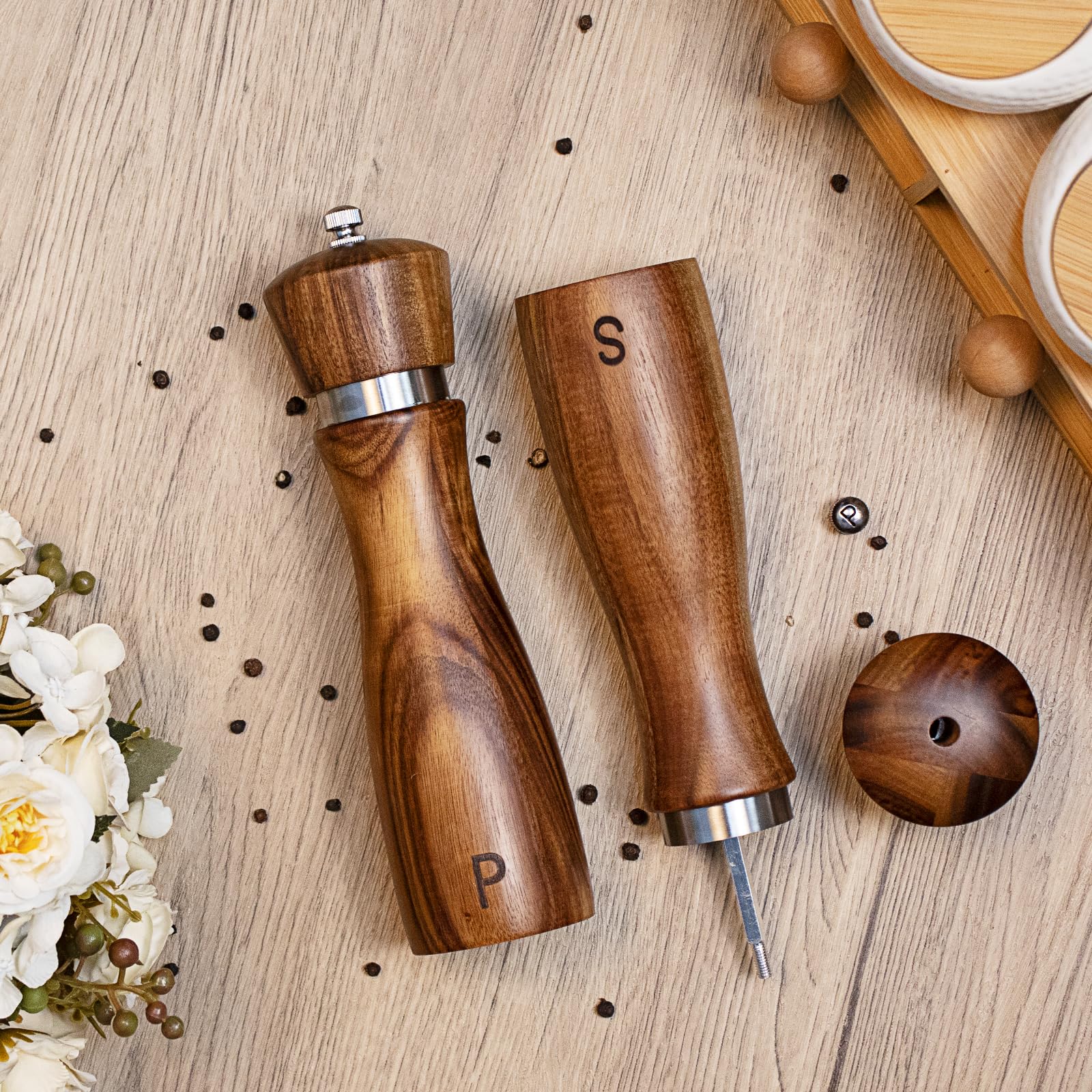 Haomacro grinders with ceramic core show smooth action and precise grind control