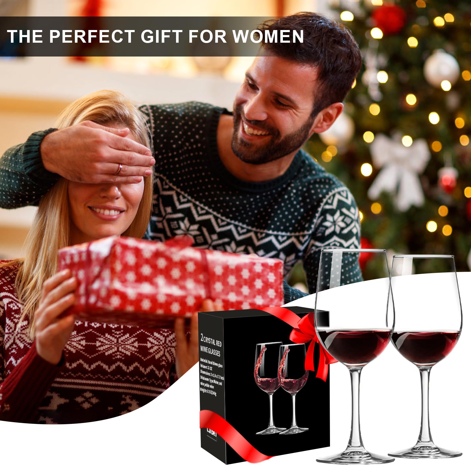Haoxishui gift box ready wine glasses for gift giving occasions.