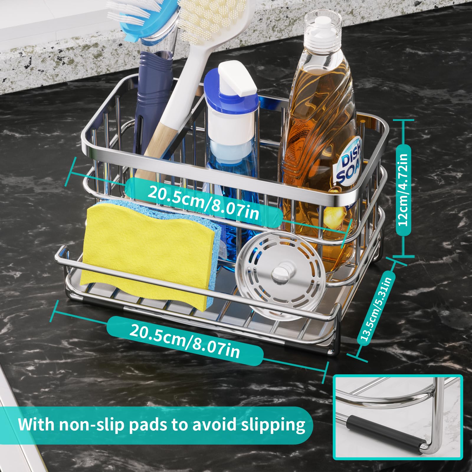 HapiRm hollow design promotes fast drainage of moisture after use.