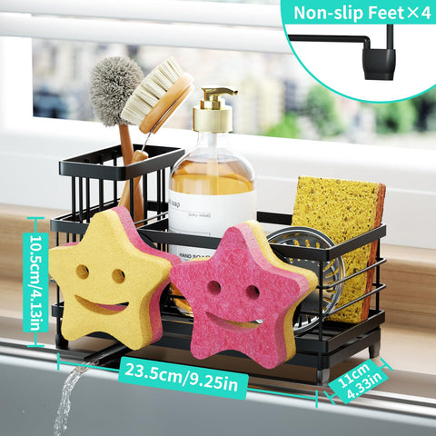 HapiRm three compartment design tidies sponges detergents and small tools