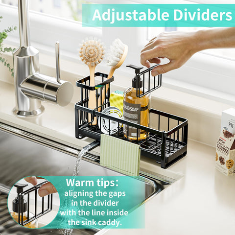 HapiRm stainless steel kitchen organizer provides durable, rust-resistant storage.