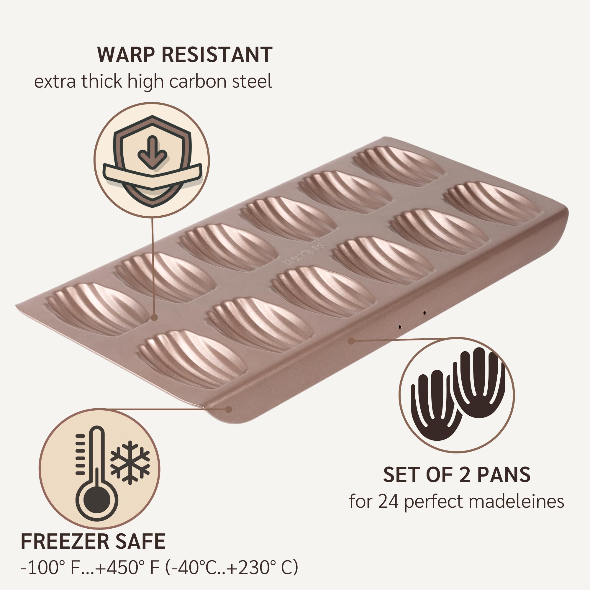 HAPPIELS hand wash recommended to preserve nonstick coating