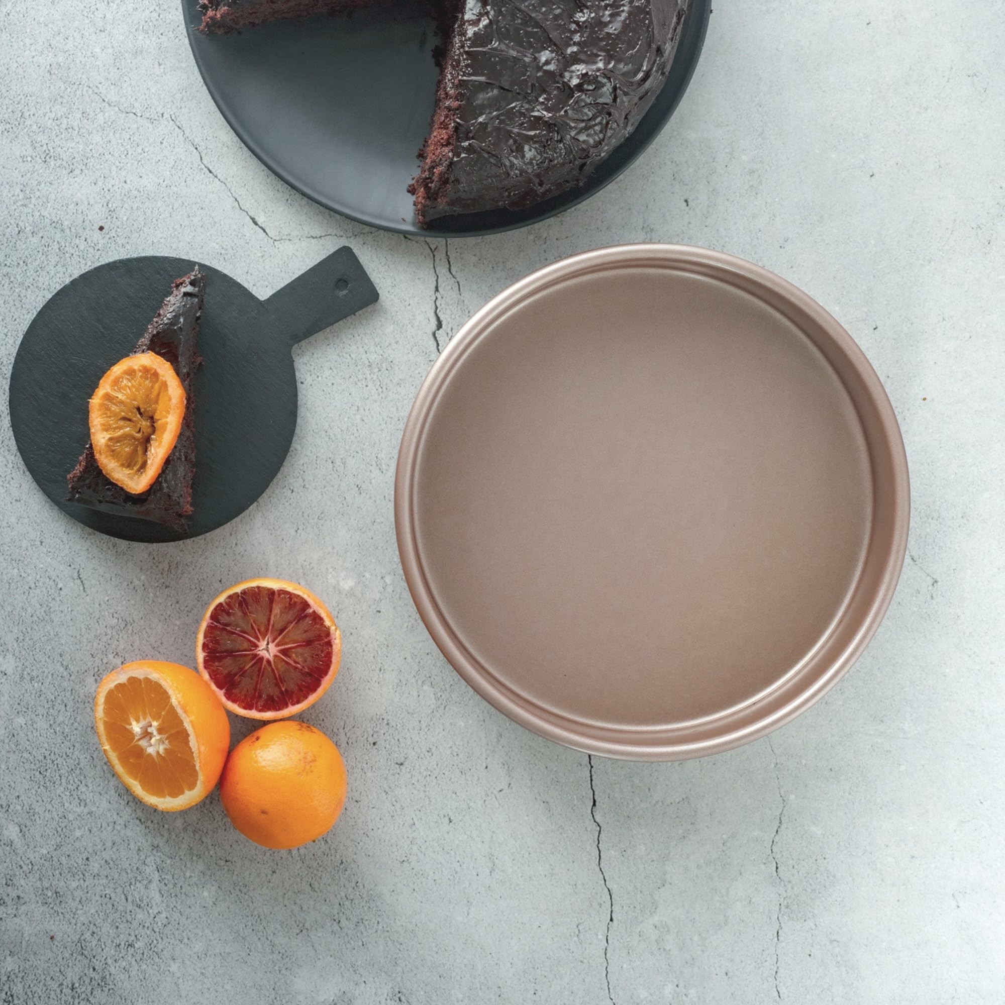 HAPPIELS champagne gold finish adds elegant kitchen appeal.