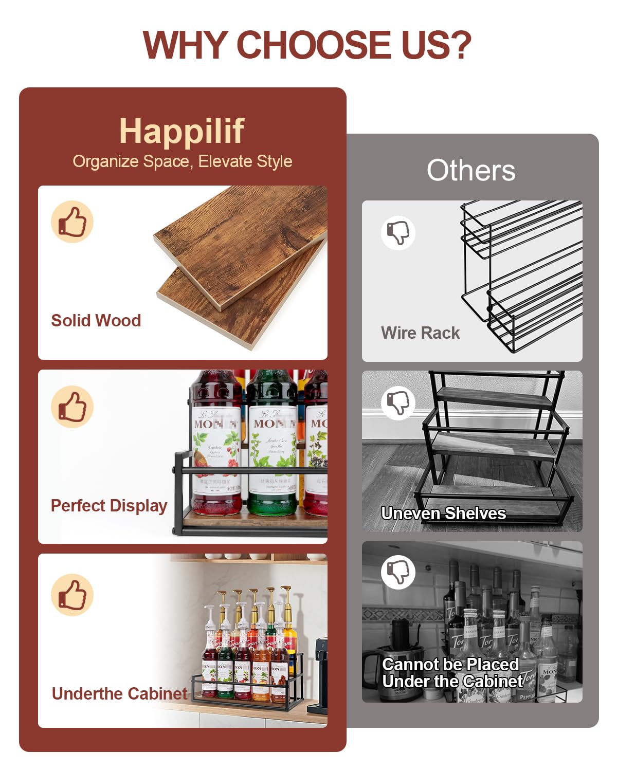 Happilif gift-ready rack ideal for housewarmings and stylish upgrades