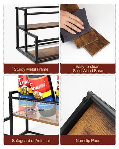 Happilif wine and spice storage showing versatile organization