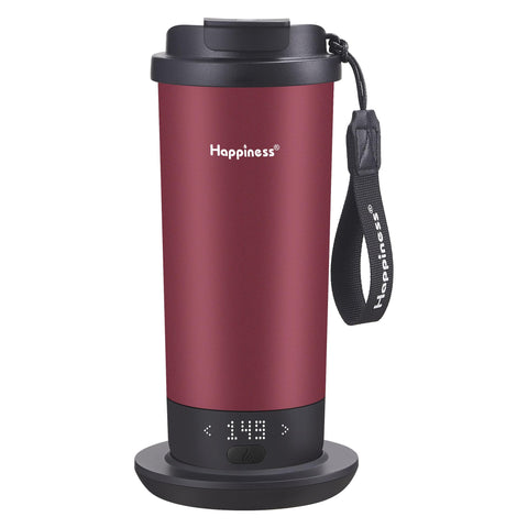 Happiness self-heating travel mug 20oz with temperature control for a perfect sip