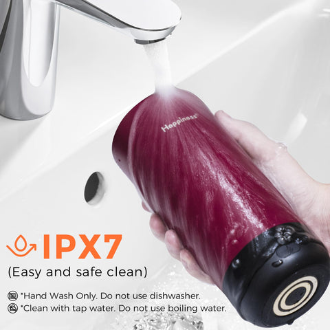 IPX7 waterproof coating on Happiness mug for easy cleaning and durability