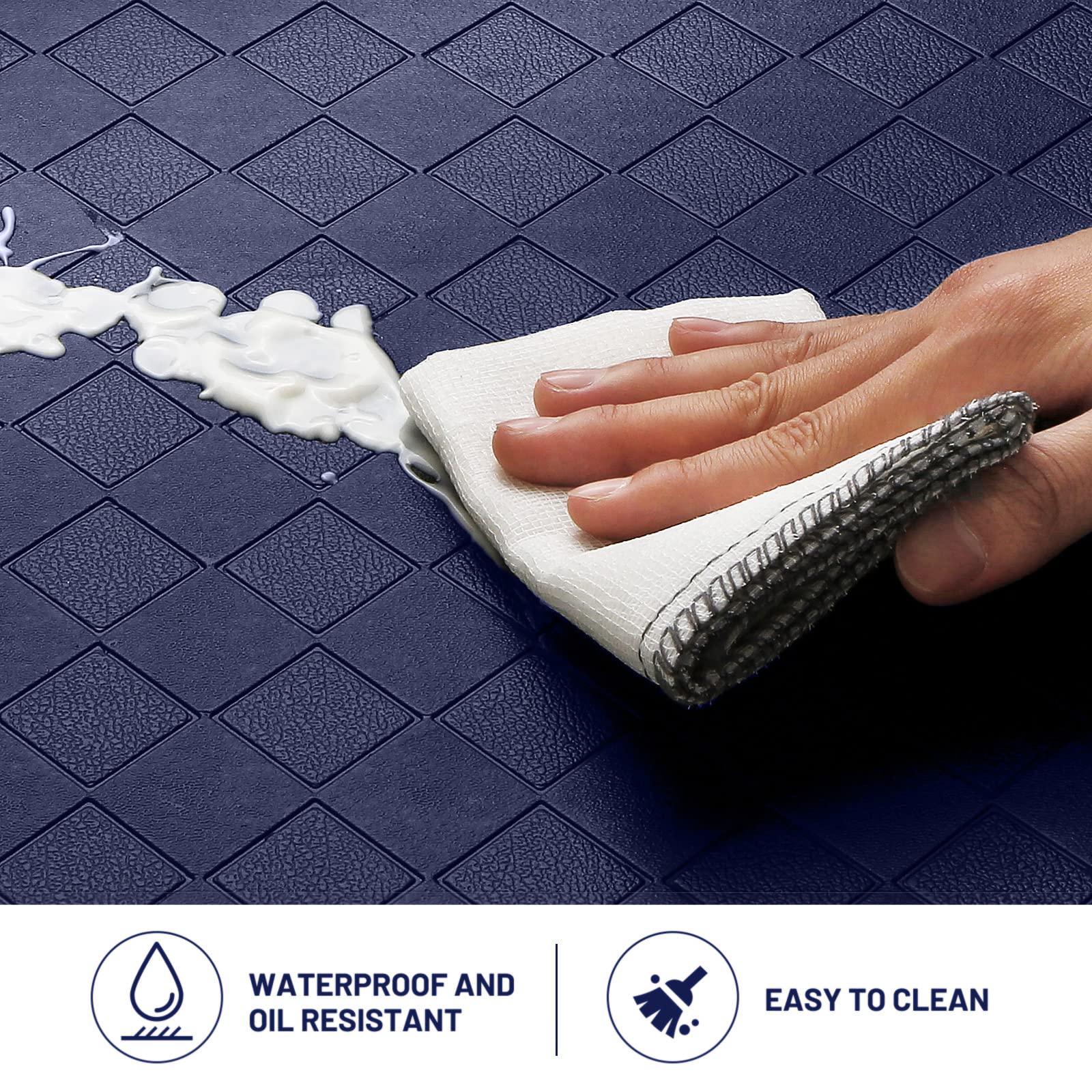 HappyTrends sink-area mat supports long tasks with quick cleanup.