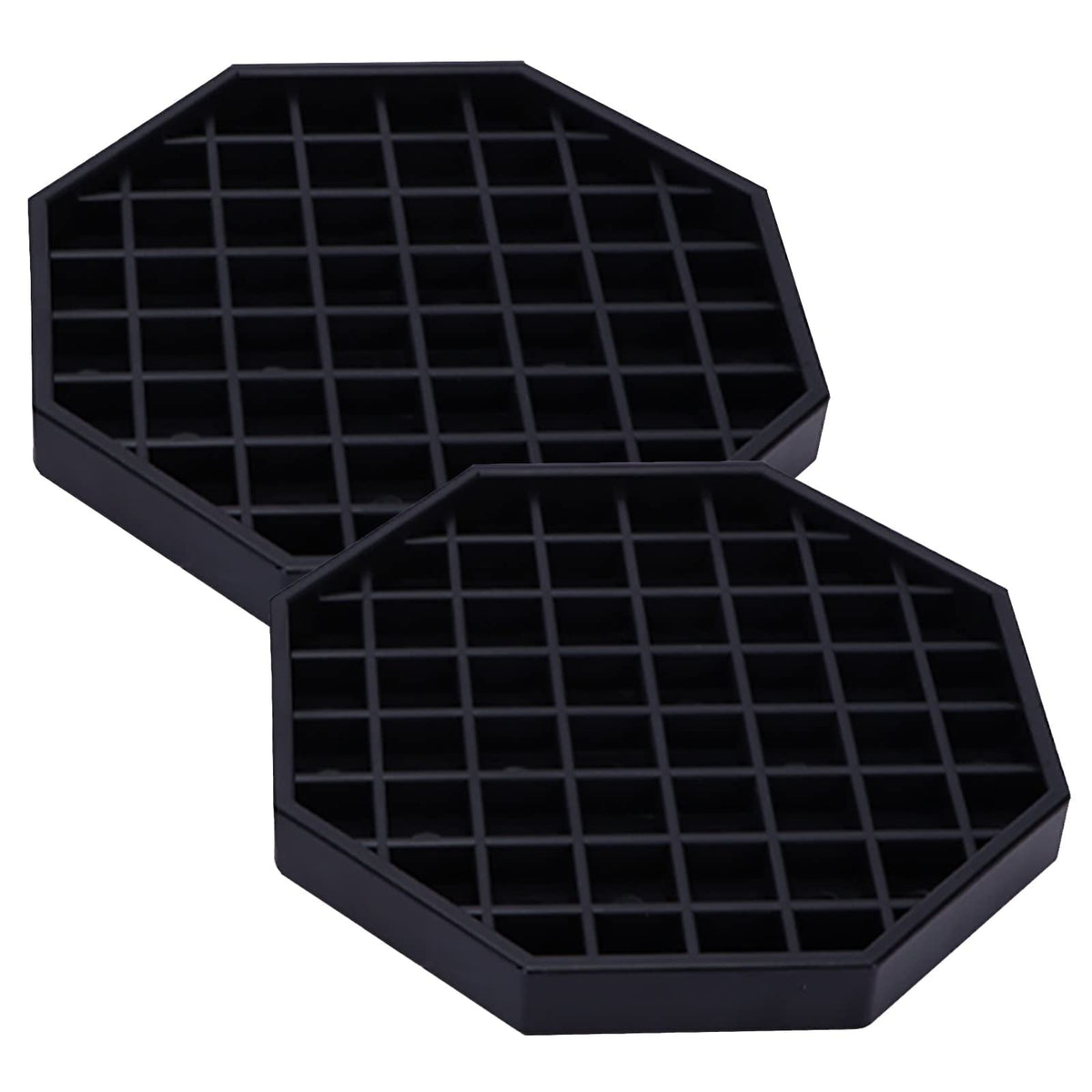 Happy Reunion 6-inch octagon drip tray with honeycomb grid for spill containment at the bar.