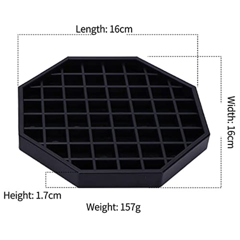 Happy Reunion drip tray for coffee stations in black complements counters.