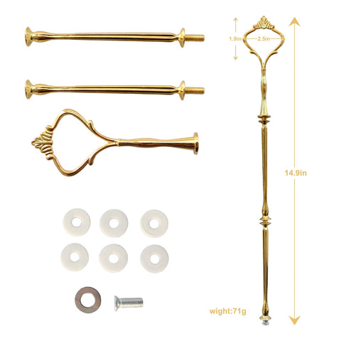Happy Will hardware components laid out for versatile plate compatibility.